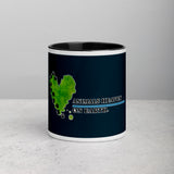 MUG - CERAMIC - NAVY/BLUE - ANIMALS HEAVEN ON EARTH