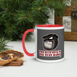 MUG - CERAMIC - GREY - THIS RUFF NECK IS ONE TUFF DAWG