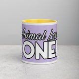 MUG - CERAMIC - LAVENDER - ANIMAL LOVIN LONER