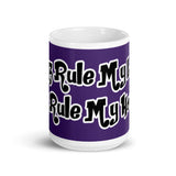 MUG - 11oz/15oz - PURPLE - DOG(Z) RULE MY LIFE/CAT(Z) RULE MY HOME