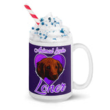 MUG - 11oz/15oz - PURPLE - DOG - ALLoner