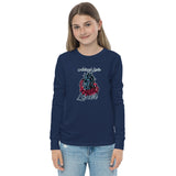 GIRLS TEEN/YOUTH LONG SLEEVE SHIRT - Bella Canvas - ALLoner